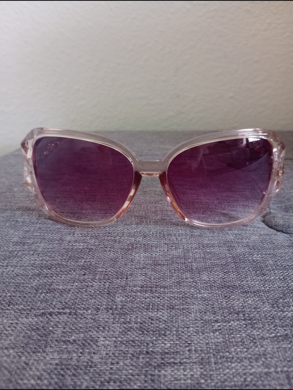 New Women's Pink Sunglasses with Purple Gradient Lenses